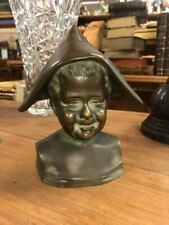 Bimba, scultura a mezzo busto in bronzo - Prima metà del XX sec.