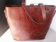 Borsa donna Mulberry London stampa coccodrillo pelle congo '90