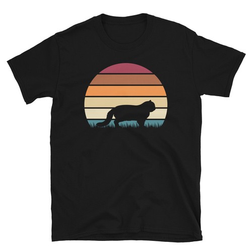 Shirt unisex retrò - unisex, tramonto