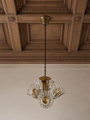 Lampadario art déco - lampadario,