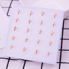 Set 10 paia orecchini donna