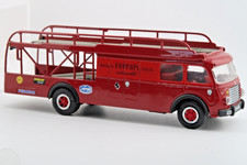 AUTO D'EPOCA * FIAT 642 BARTOLETTI FERRARI FURGONE DA CORSA * 1:43 * IMBALLO ORIGINALE