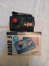 Vintage Quickshot Raider 5 Pc Ibm Xt At 386 486 Ottimo