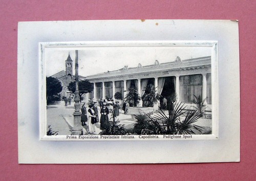 Cartolina prima esposizione - cartolina,