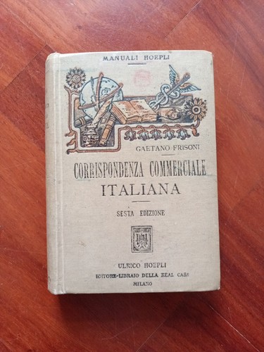 Manuali hoepli gaetano - hoepli, frisoni