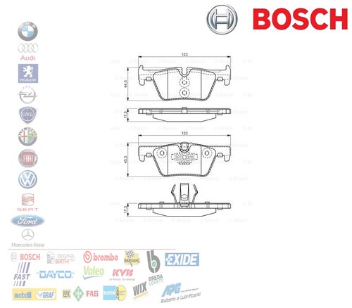 Pastiglie freno posteriori bmw - pastiglie,