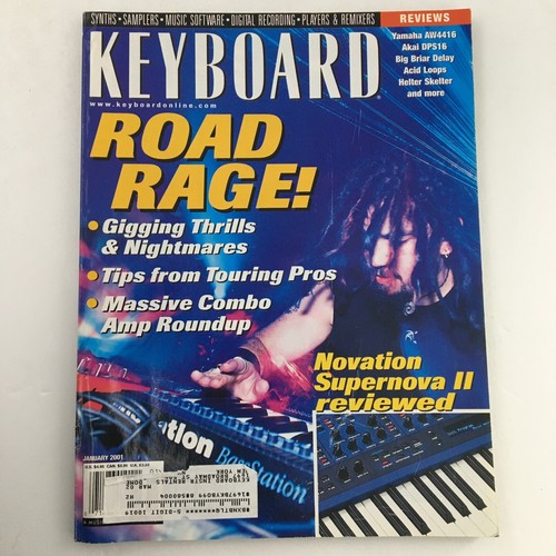 Keyboard magazine january 2001 - magazine,