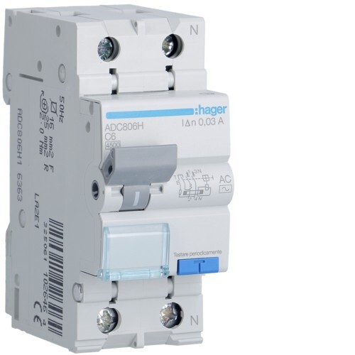 Hager adc806h interruttore - hager,