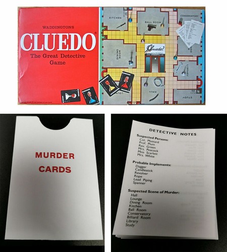 Cluedo indizio ricambi 1949 - cluedo,