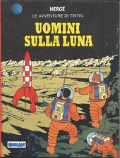 Le Avventure di TINTIN (UOMINI SULLA LUNA) cartonato ed. COMIC ART - Hergè