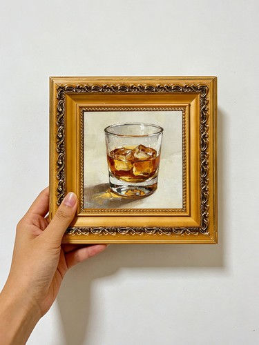Bicchiere whisky natura - , morta