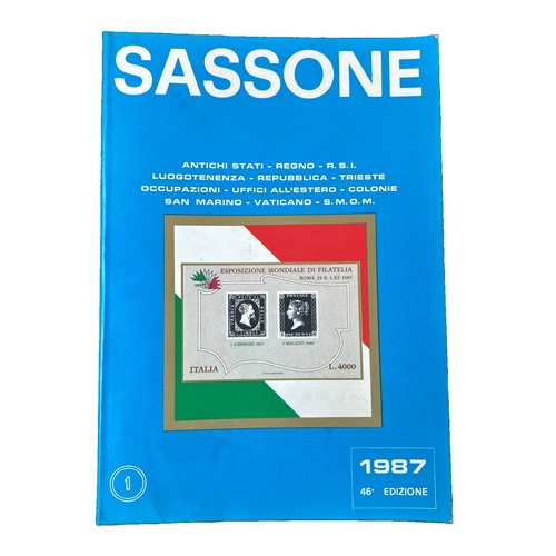 Catalogo francobolli sassone - francobolli,