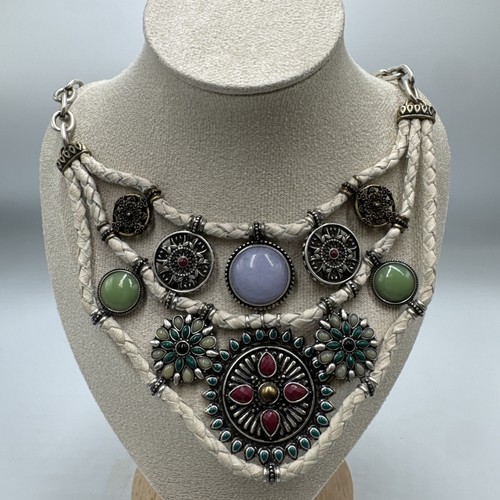 Collana cabachon pietra - cabachon,