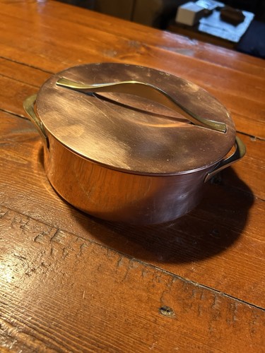 Casseruola vintage rame con - in,