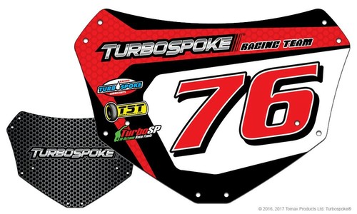 Turbospoke rosso numero di - #76,