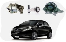 Kit 3 Supporto Supporti Motore per Lancia Ypsilon 843 1.3 Multijet JTD