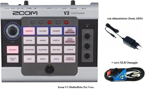 Zoom processore effetti - zoom, v3