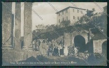 Firenze Fiesole Teatro Romano Edipo Re Foto cartolina QQ2298