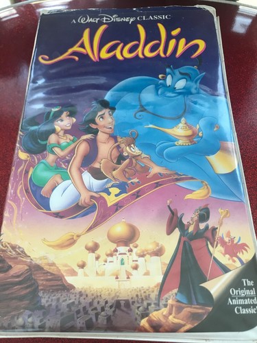 Aladdin vhs black diamond - aladdin,
