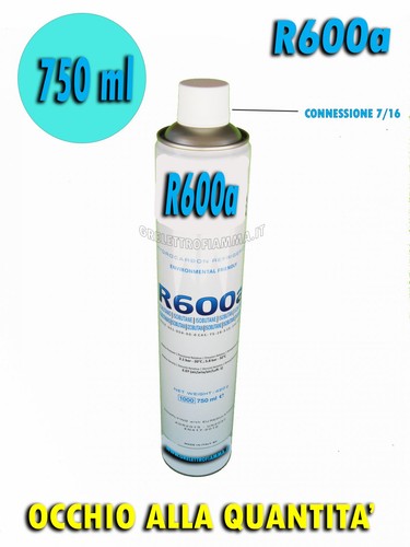 Gas refrigerate bombola r600a - refrigerate,