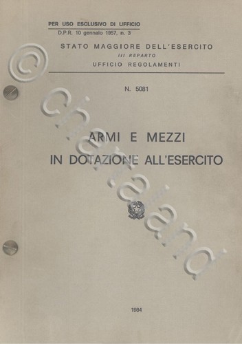 Esercito italiano armi e - esercito,
