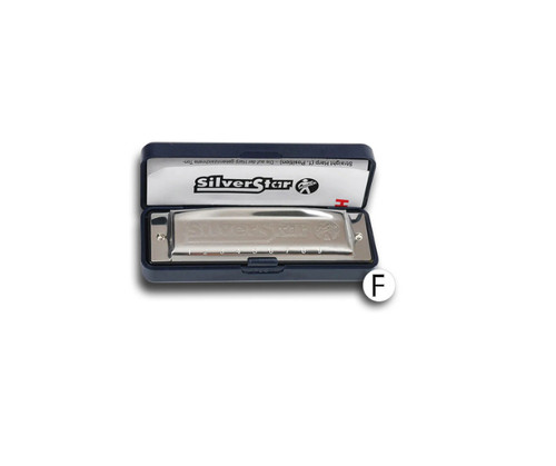 Hohner armonica silver star - silver,