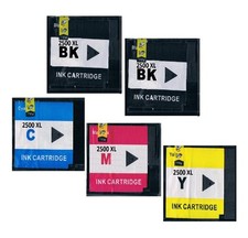 5 cartucce inchiostro per