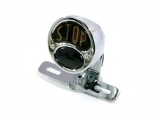Fanale posteriore stop cromato per Harley Davidson Sportster Dyna Softail Project