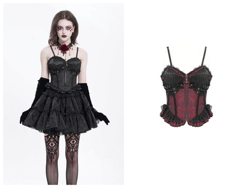 Corsetto donna moda diavolo
