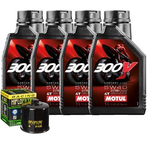 Tagliando olio motul 300v - motul, 5w40