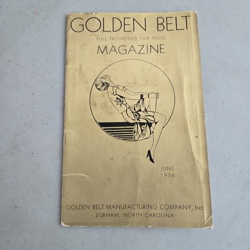 Golden belt magazine 1936 - belt,