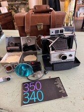 Polaroid Land Camera 350 set