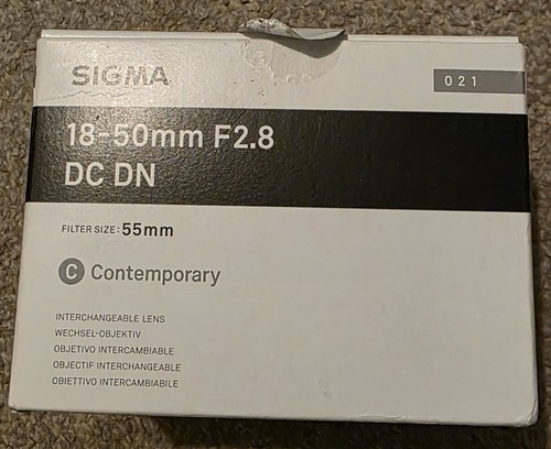 Sigma 50mm dn c - dn, |