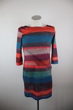 DESIGUAL VESTITO DONNA TG. M WOMAN CASUAL VINTAGE DRESS ABITO COTONE