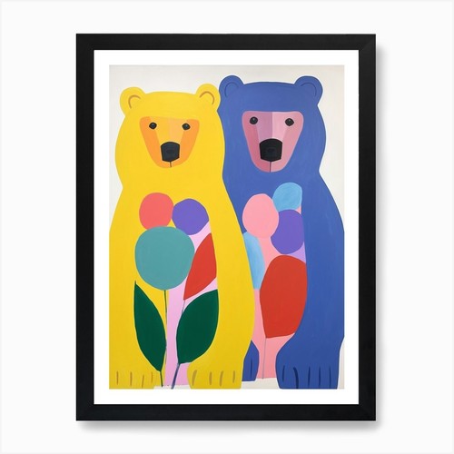 Quadro colorato bambini arte