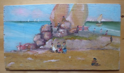 Paesaggio mare con - paesaggio,