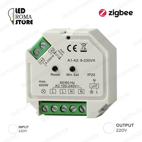 Centralina dimmer zigbee - centralina, triac