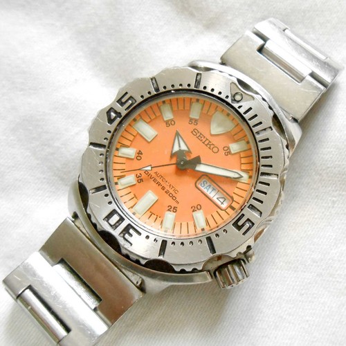 Seiko orange monster - seiko,