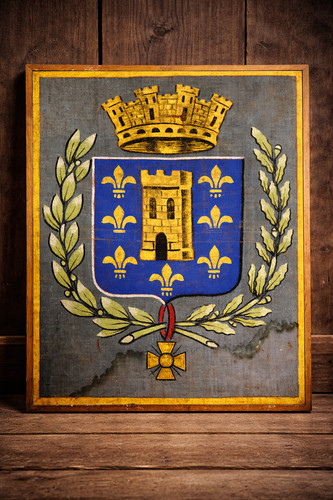 Grande tenda araldica - fiore, di