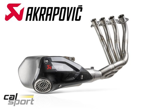 Scarico completo akrapovic - completo,