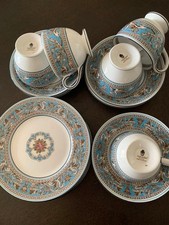 Piatto da torta piattino tazza fiorentina Wedgwood dal Giappone