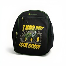 Zaino John Deere nero verde