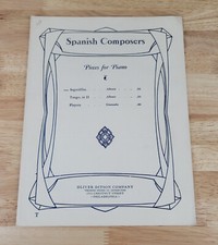 Spartiti musicali vintage