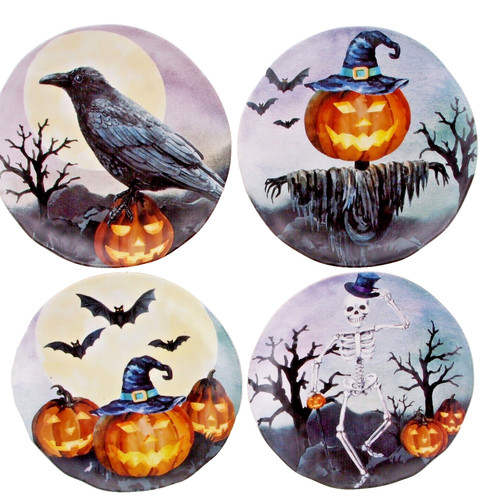 Piatti antipasto halloween - piatti,