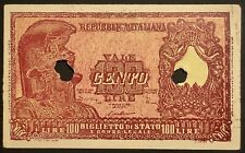 100 LIRE 31.12.1951 ITALIA ELMATA FALSO D’EPOCA BANCONOTA REPUBBLICA ITALIANA