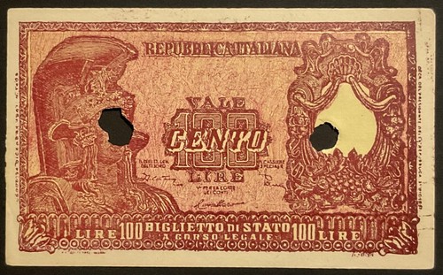 100 lire 1951 - 100,