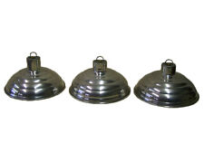 Piccolo Vecchio Alluminio Lampada Art. Déco Fabbrica Officina BAR Bauhaus Stile