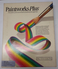 PAINTWORKSPLUS 1.2 for the APPLE IIgs , ACTIVISION,ORIGINALE, MANUALE + SOFTWARE