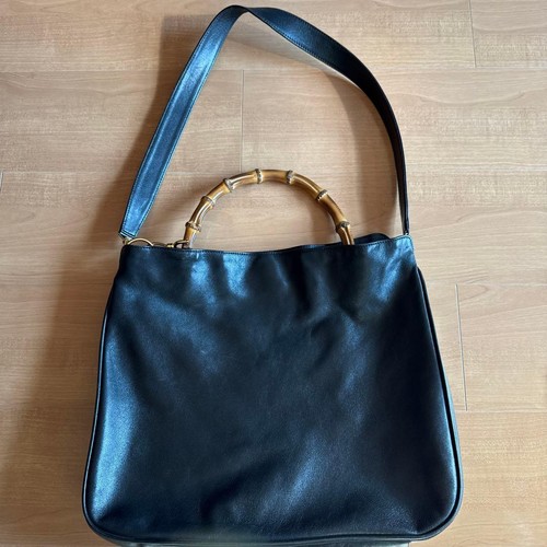 Borsa tracolla gucci bambù - borsa, a