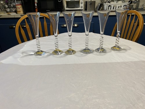 Set flauti champagne cristal - flauti,
